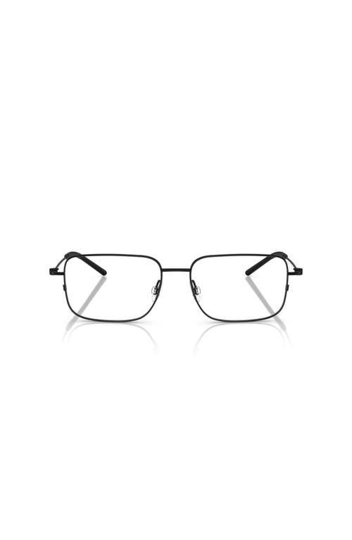 Moncler 56mm Irregular Optical Glasses In Black
