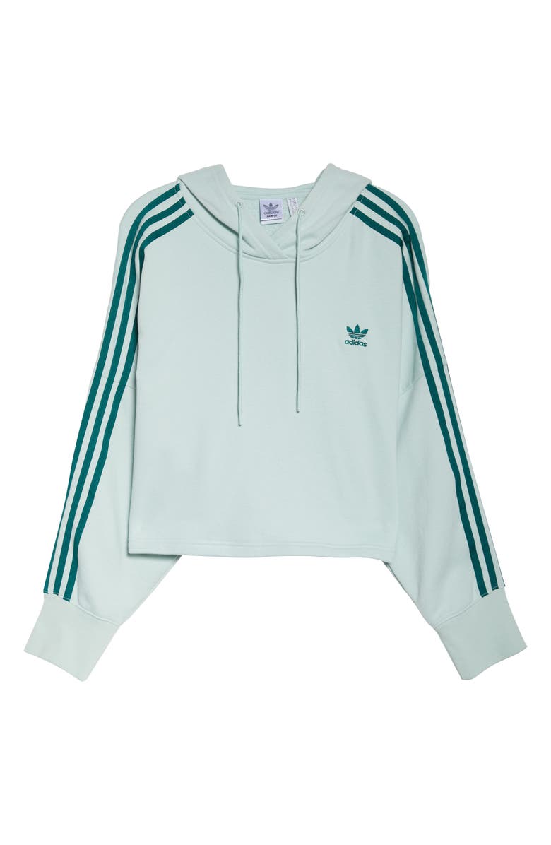 adidas Originals Crop Hoodie, Alternate, color, 
