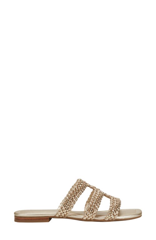 Shop Bandolino Summer Slide Sandal In Gold