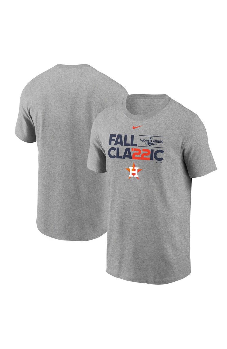 Nike Men's Nike Heather Gray Houston Astros 2022 World Series Icon T-Shirt, Main, color, 