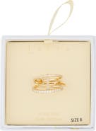 Leith Interlocked Cubic Zirconia Ring