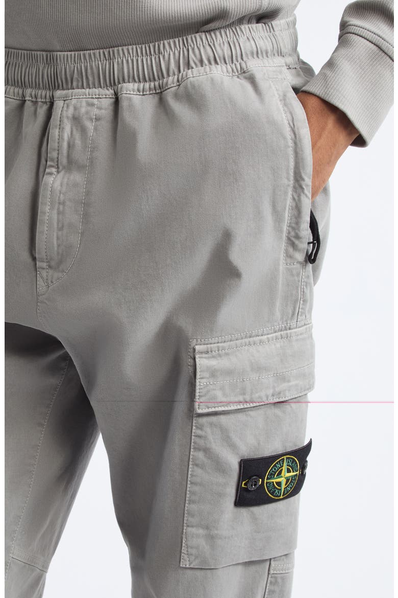Stretch Cotton Cargo Trousers, Alternate, color, V0060 GREY