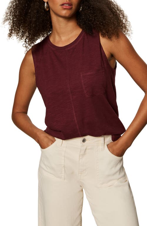 Sanctuary Nonstop Cotton Slub Tank In Purple