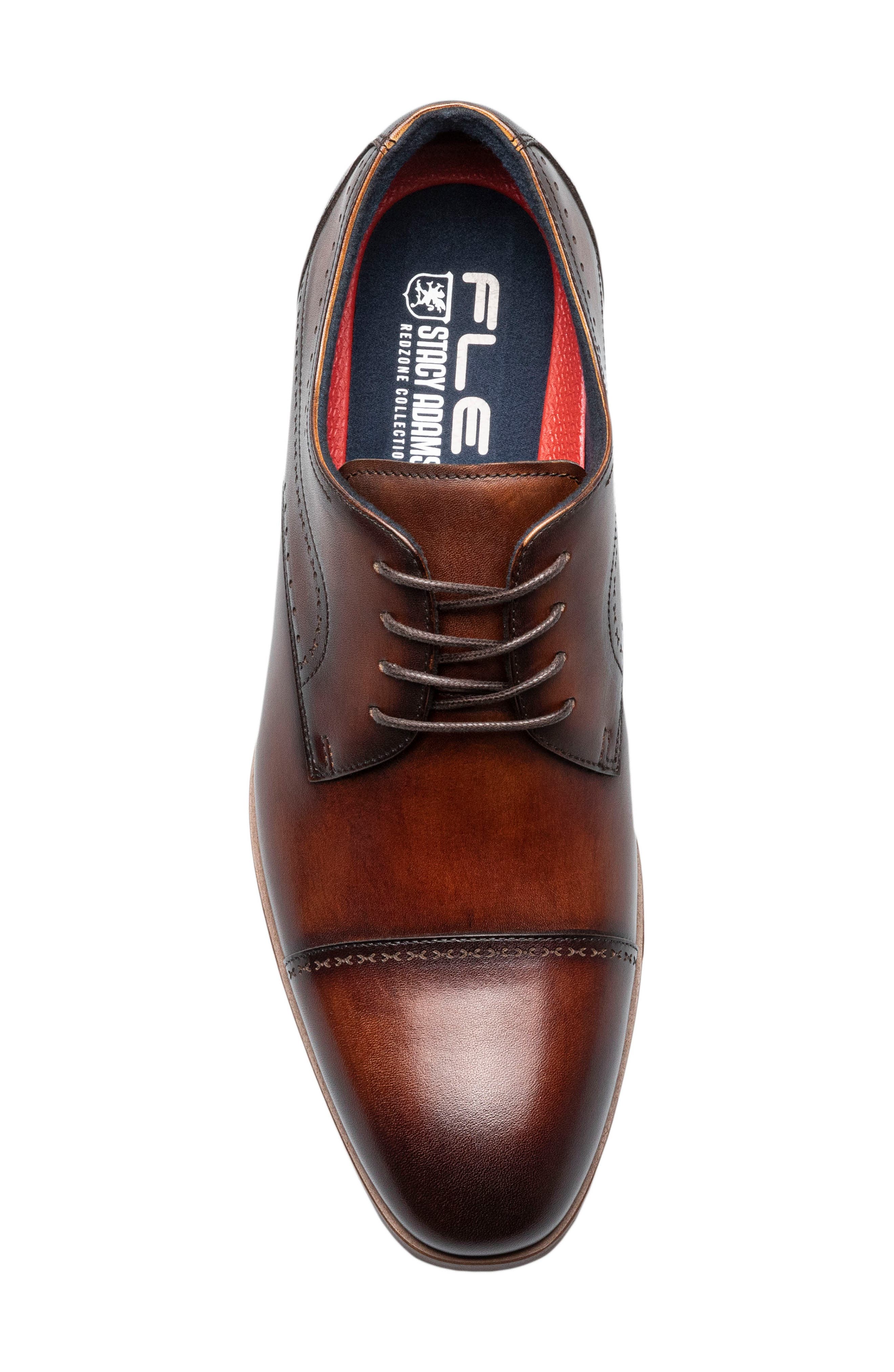Bryant Cap Toe Oxford, Alternate, color, BROWN