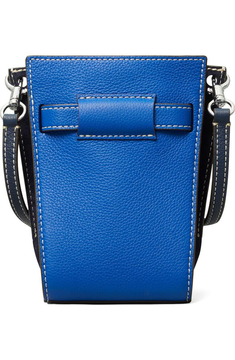 Tory Burch Petite Lee Radziwill Pebbled Leather Double Bucket Bag, Alternate, color,