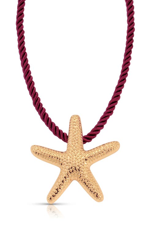 Starfish Pendant Necklace