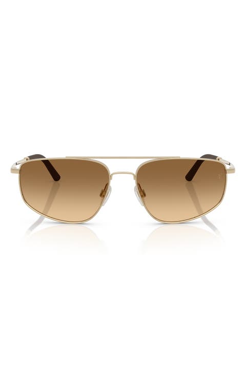 59mm Pilot Sunglasses