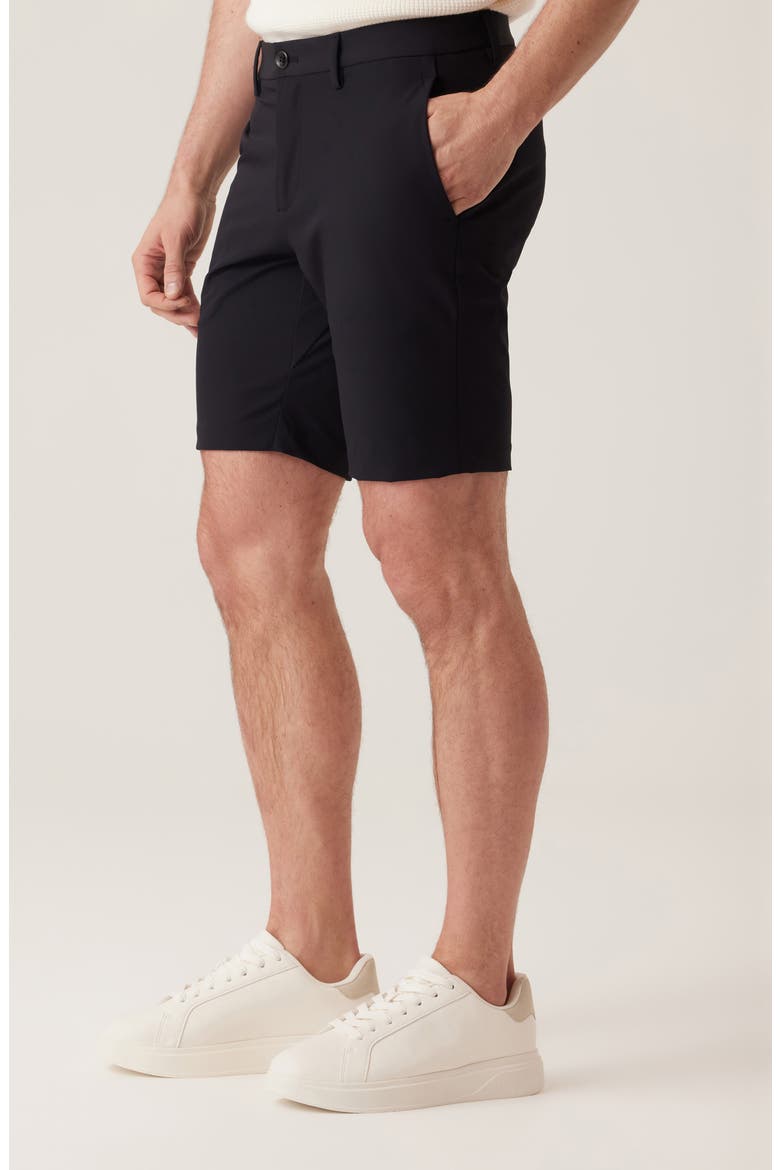 Oasis SST Techno Sateen Bermuda Shorts, Alternate, color, BLACK