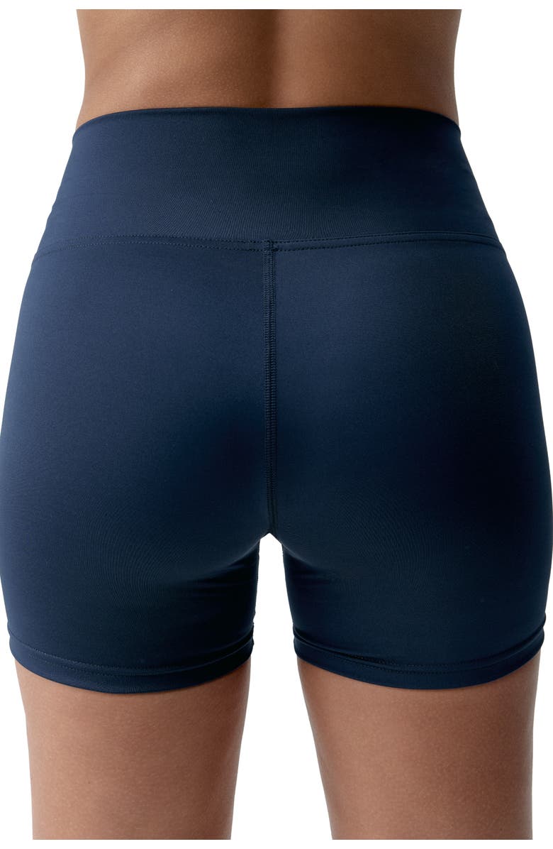 Born Living Yoga Laver Performance Sport Short, Alternate, color, Sailor Blue