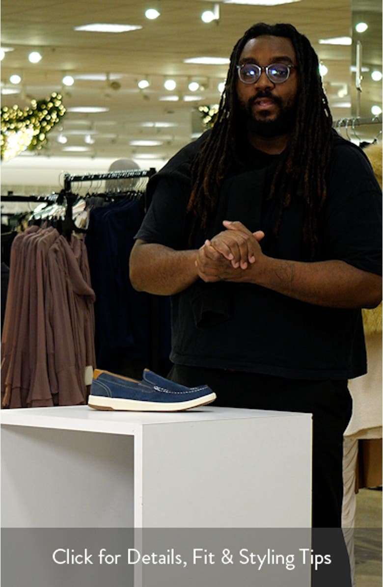 Crossover Moc Toe Slip-On, sales video thumbnail