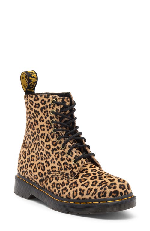 Dr. Martens' Dr. Martens 1460 Pascal Boot In Leopard Calf Hair
