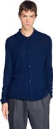 SANDRO Rib knit shirt