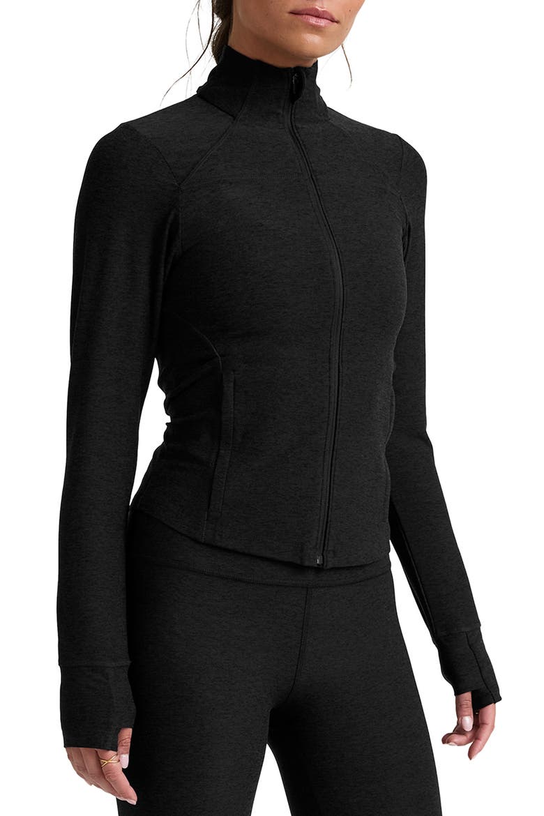 Space Dye Trails Active Jacket, Alternate, color, DARKEST NIGHT