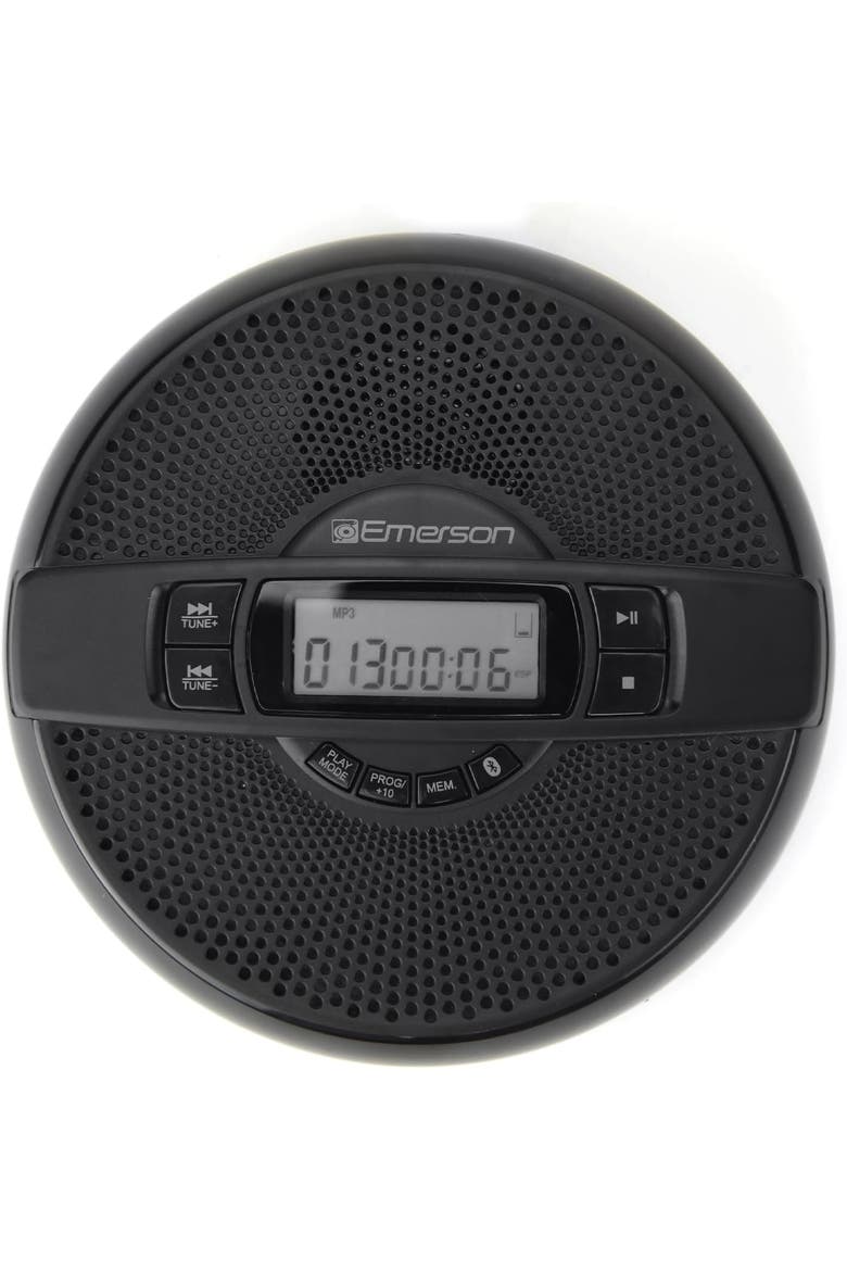 EPCD-2000 Portable Bluetooth CD Player with FM Radio and Built-in Speaker, Main, color, Black