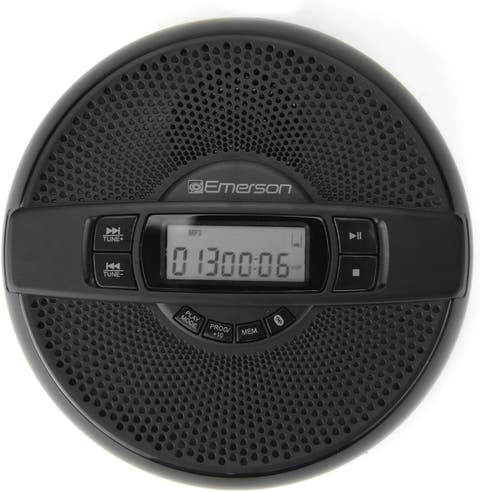EPCD-2000 Portable Bluetooth CD Player with FM Radio and Built-in Speaker
