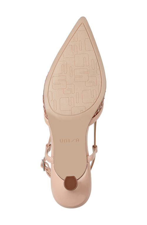 Unisa Rhinestone Mesh Slingback Pump