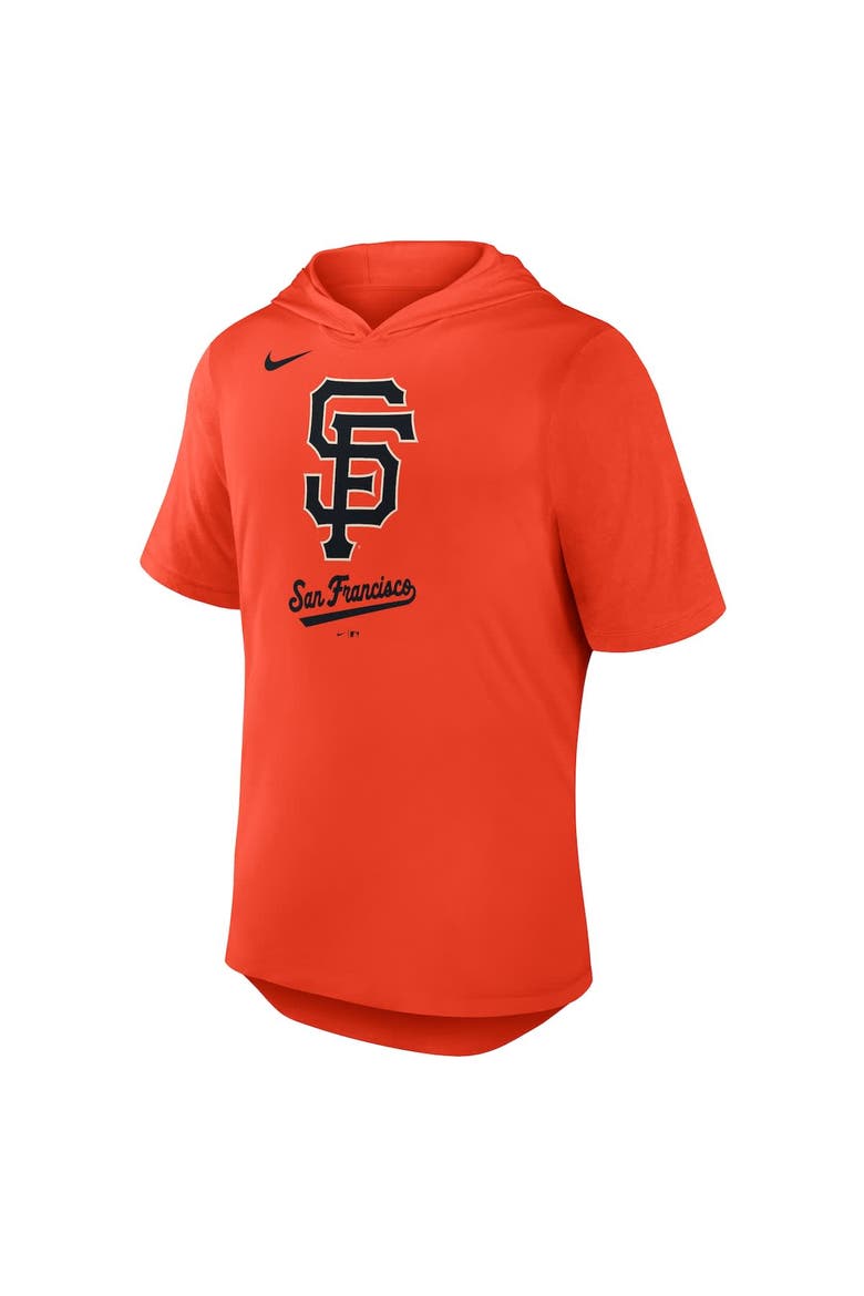 Men's Nike Orange San Francisco Giants Tri-Blend Hoodie T-Shirt, Alternate, color, Orange