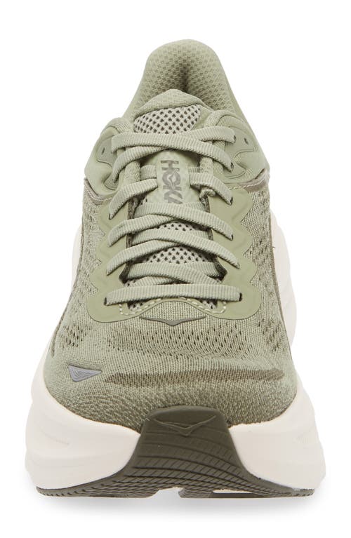 Shop Hoka Bondi 9 Running Shoe In Sea Moss/eucalyptus
