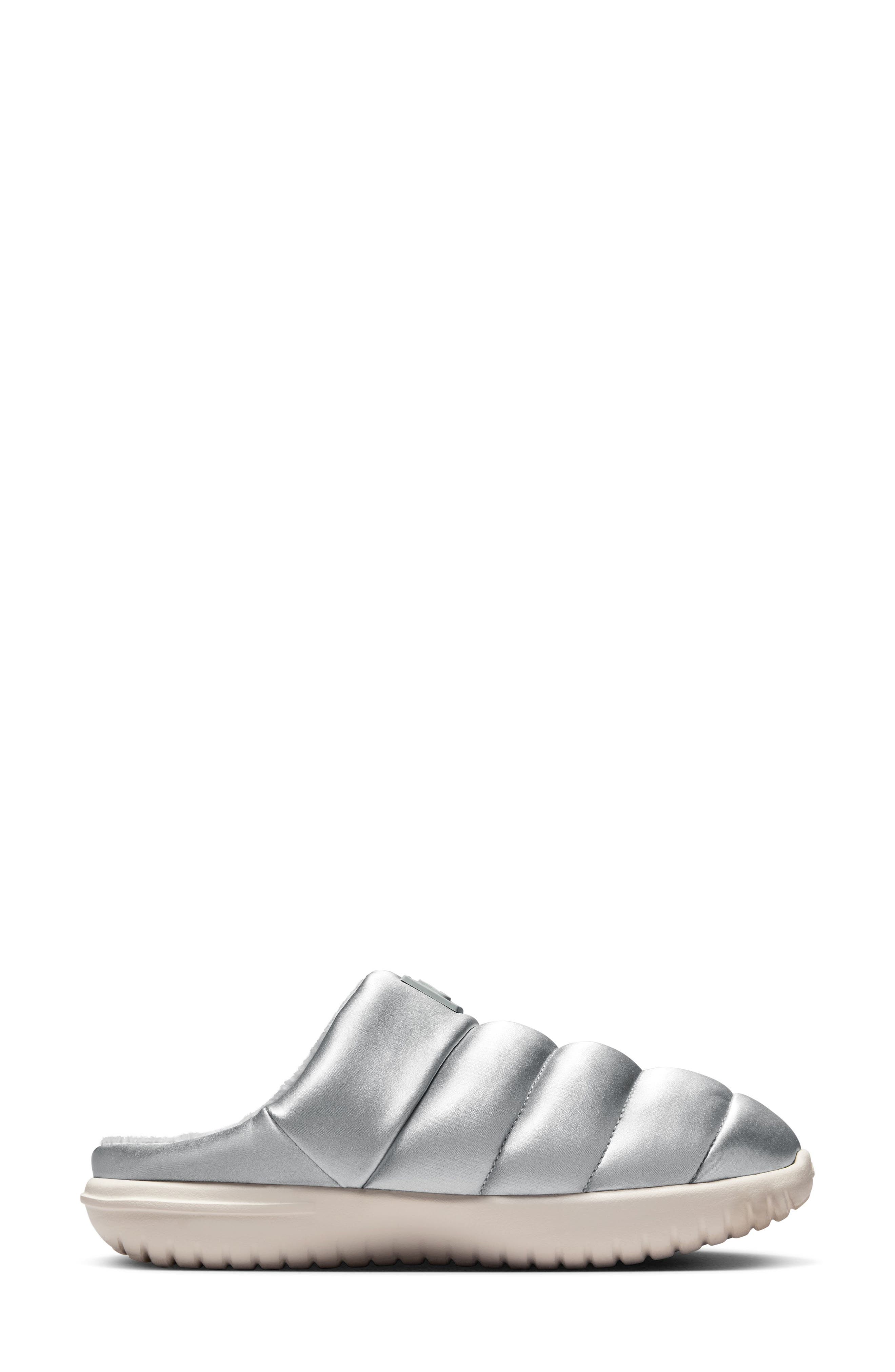 Burrow SE Slipper, Alternate, color, METALLIC SILVER/ BROWN