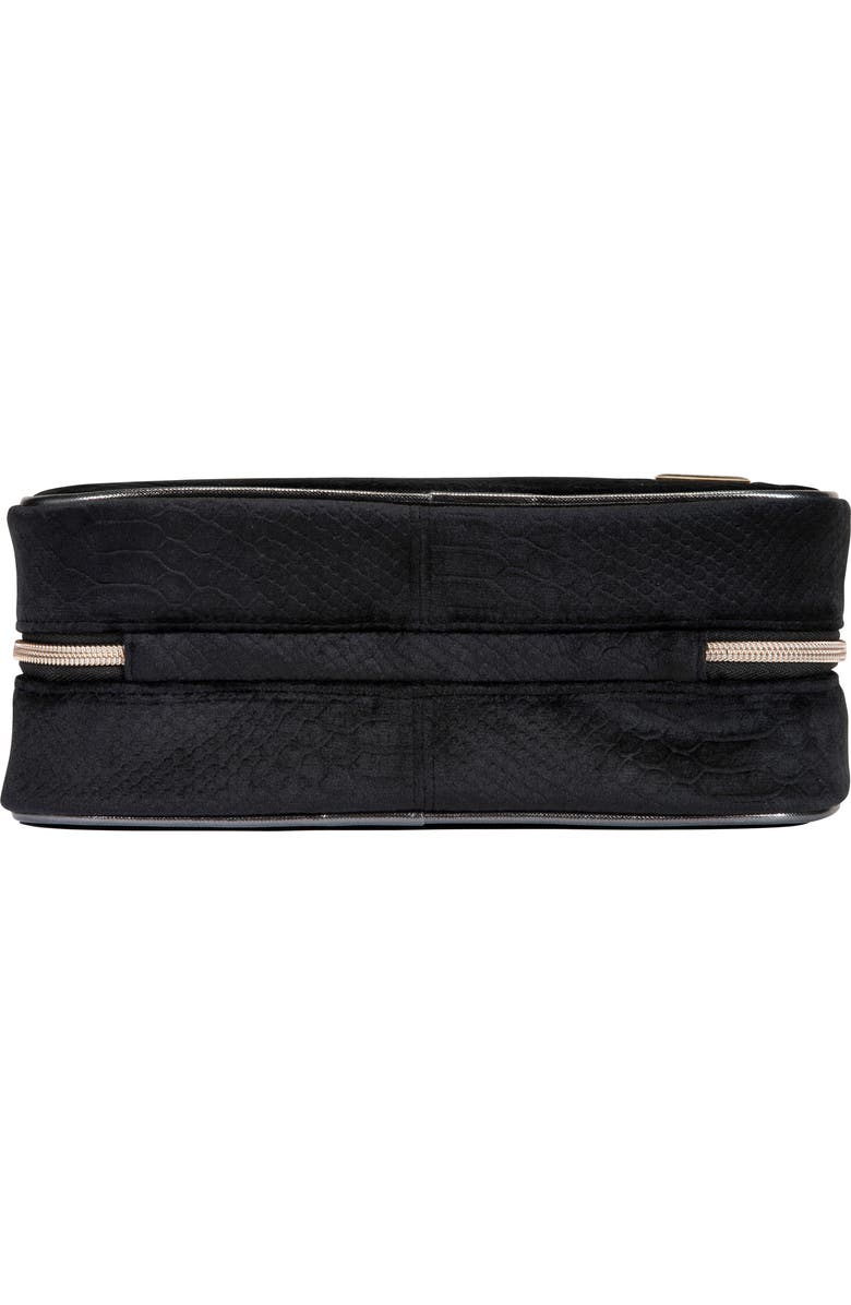 Stephanie Johnson Marais Noir Martha Large Briefcase Cosmetic Case, Alternate, color,