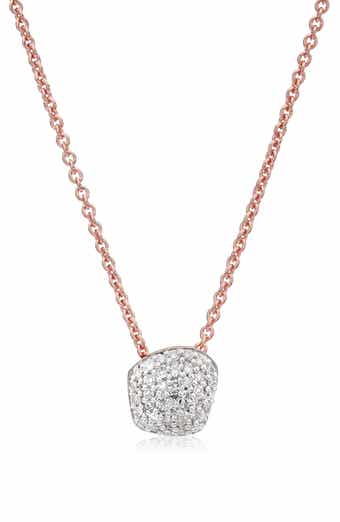 Monica Vinader Nura Mini Nugget Pendant Necklace