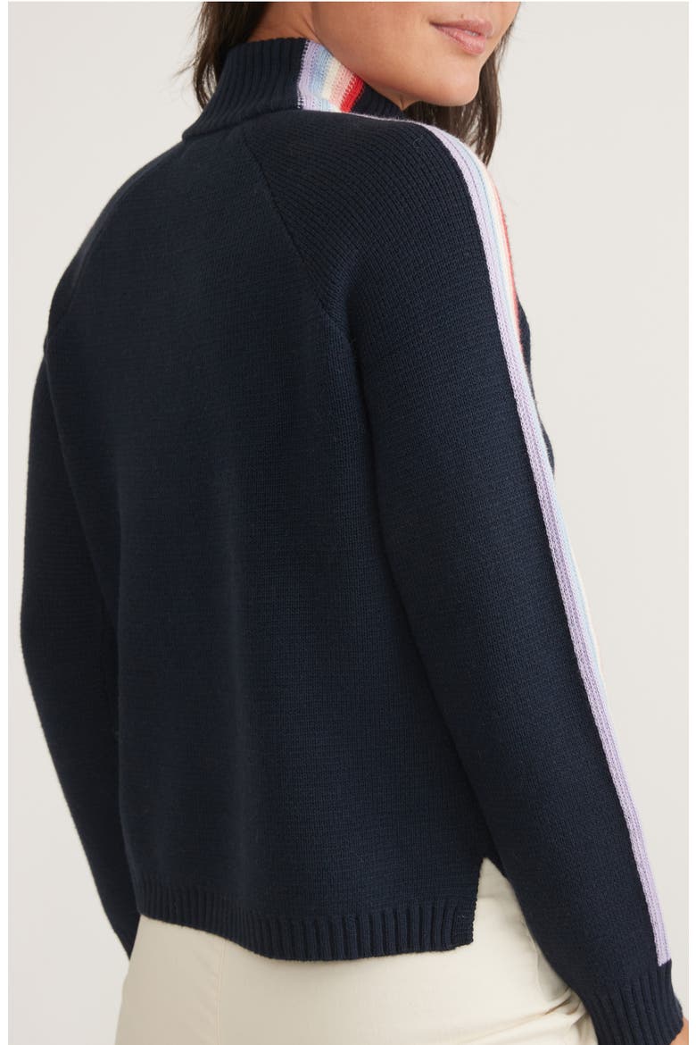 Archive Invierno Half Zip Sweater, Alternate, color, NAVY