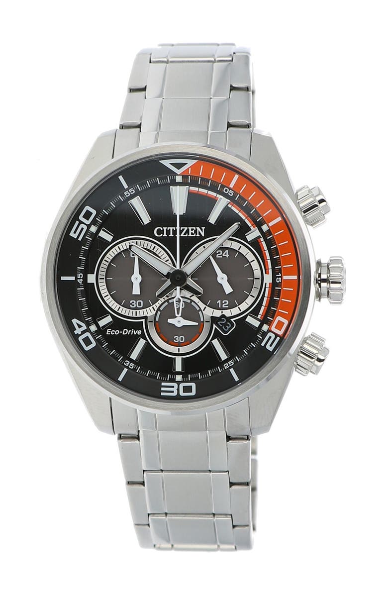 Citizen Men's Chandler Eco-Drive Chronograph Watch, 45mm, Main, color,