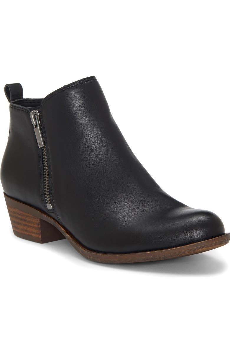 Lucky Brand Basel Bootie, Main, color, Black