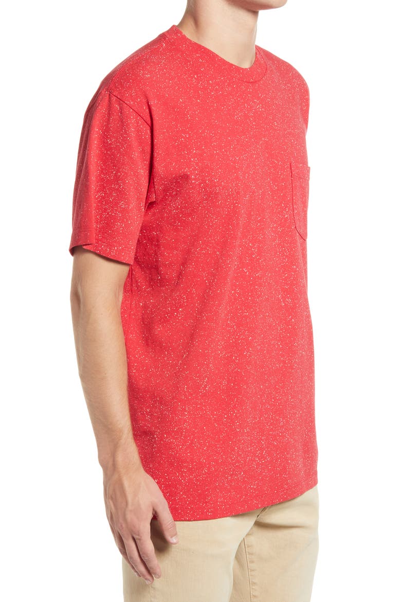 Men's Salt Wash Pocket T-Shirt, Alternate, color, CARDINAL