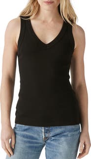 MICHAEL STARS 売れ筋商品|||マイケルスターズ Tシャツ トップス レディース Tank tops Black Michael Stars Marilyn Tank