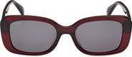 Max Mara 54mm Rectangular Sunglasses