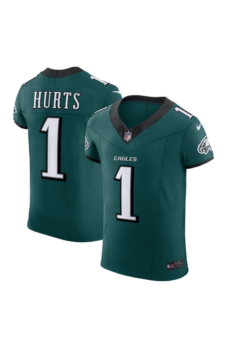 Nike Men's Nike Jalen Hurts Midnight Green Philadelphia Eagles Vapor F.U.S.E. Elite Jersey, Main, color, 