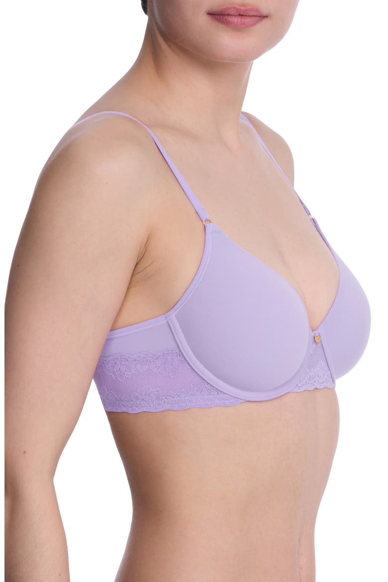 Bliss Perfection Comfort T-Shirt Bra, Alternate, color, LILAC STORM