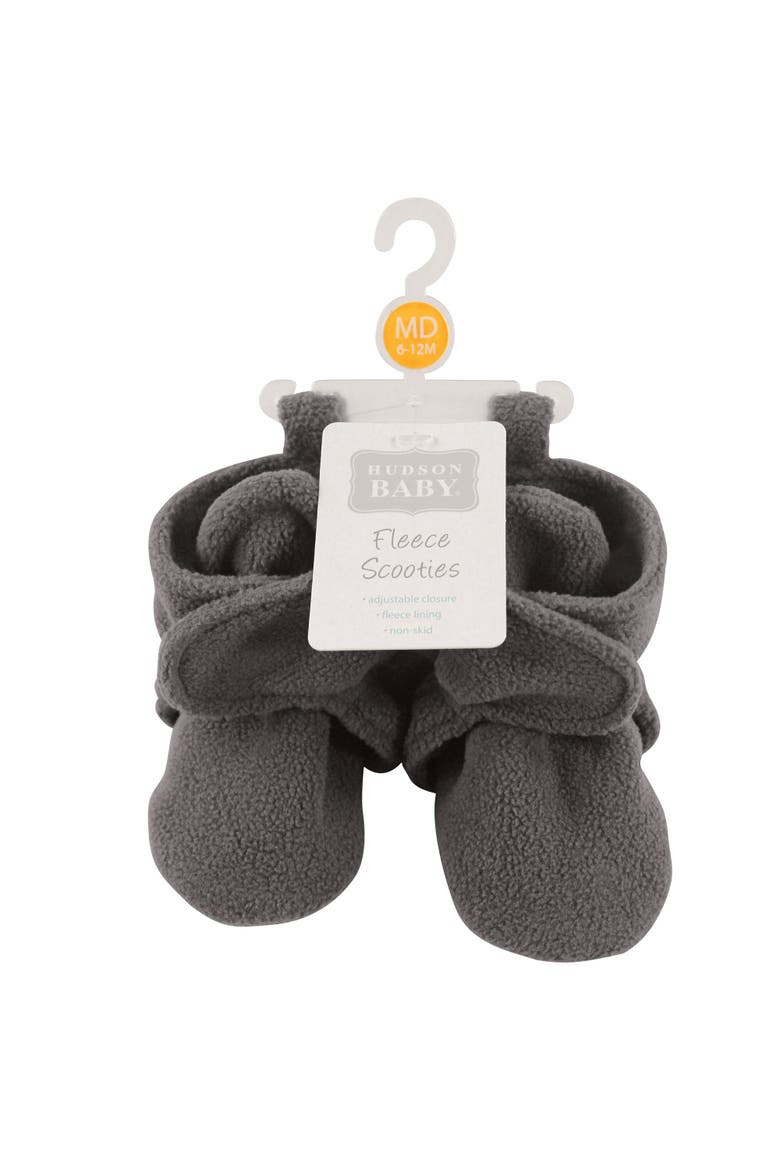Warm Plush Slippers, Alternate, color, Dark Gray