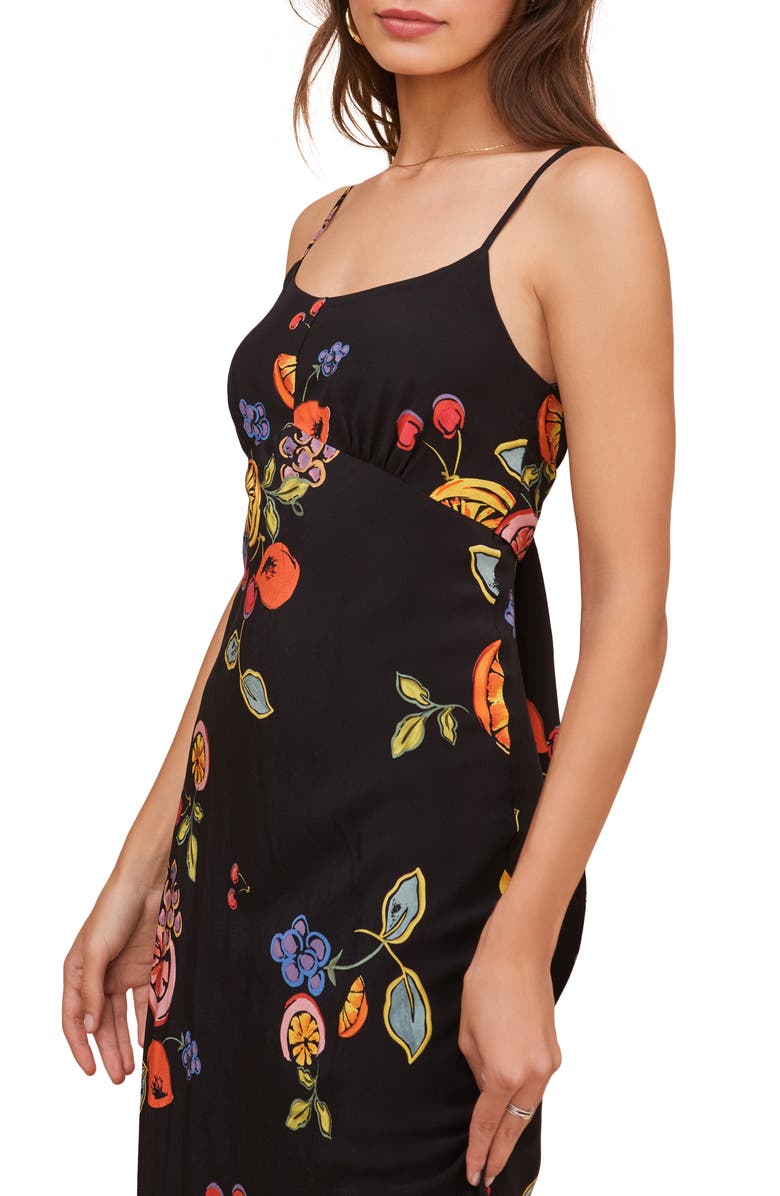 ASTR the Label Charisma Tie Back Sleeveless Midi Dress, Alternate, color,