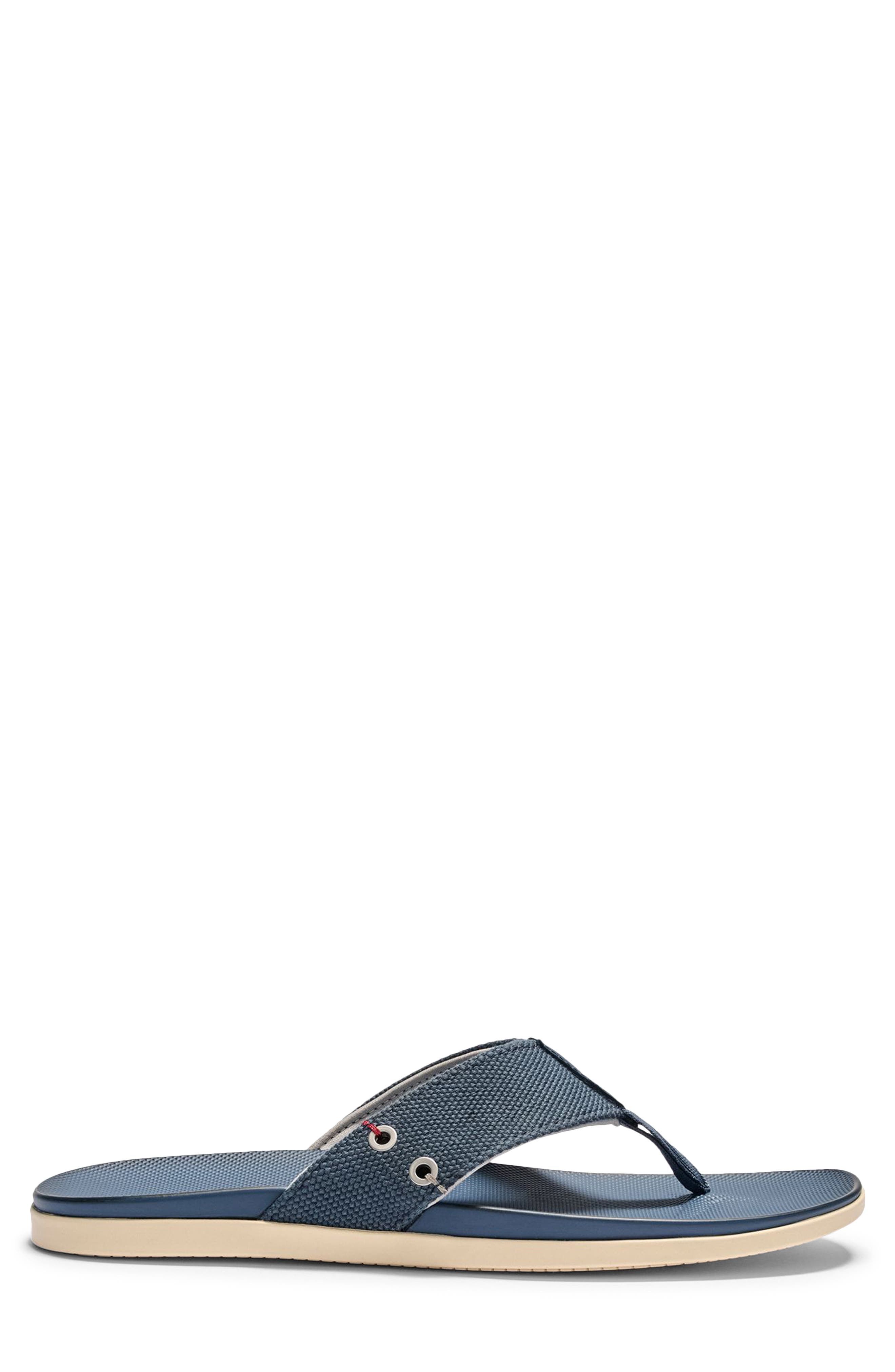 Del Rey Flip Flop, Alternate, color, NAVY