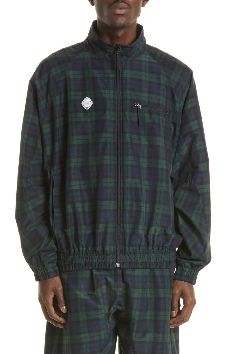 Undercover Plaid Bomber Jacket, Main, color, 