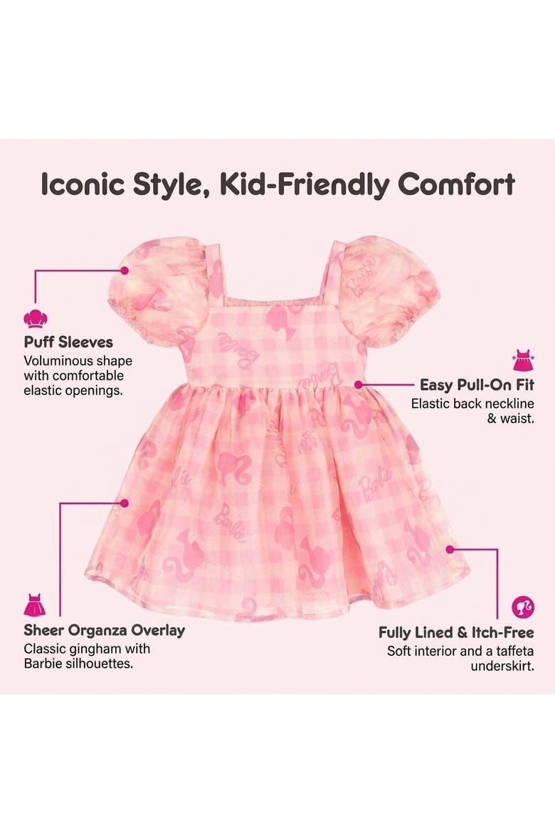 Short Sleeve Flare Dress, Alternate, color, Barbie Pink