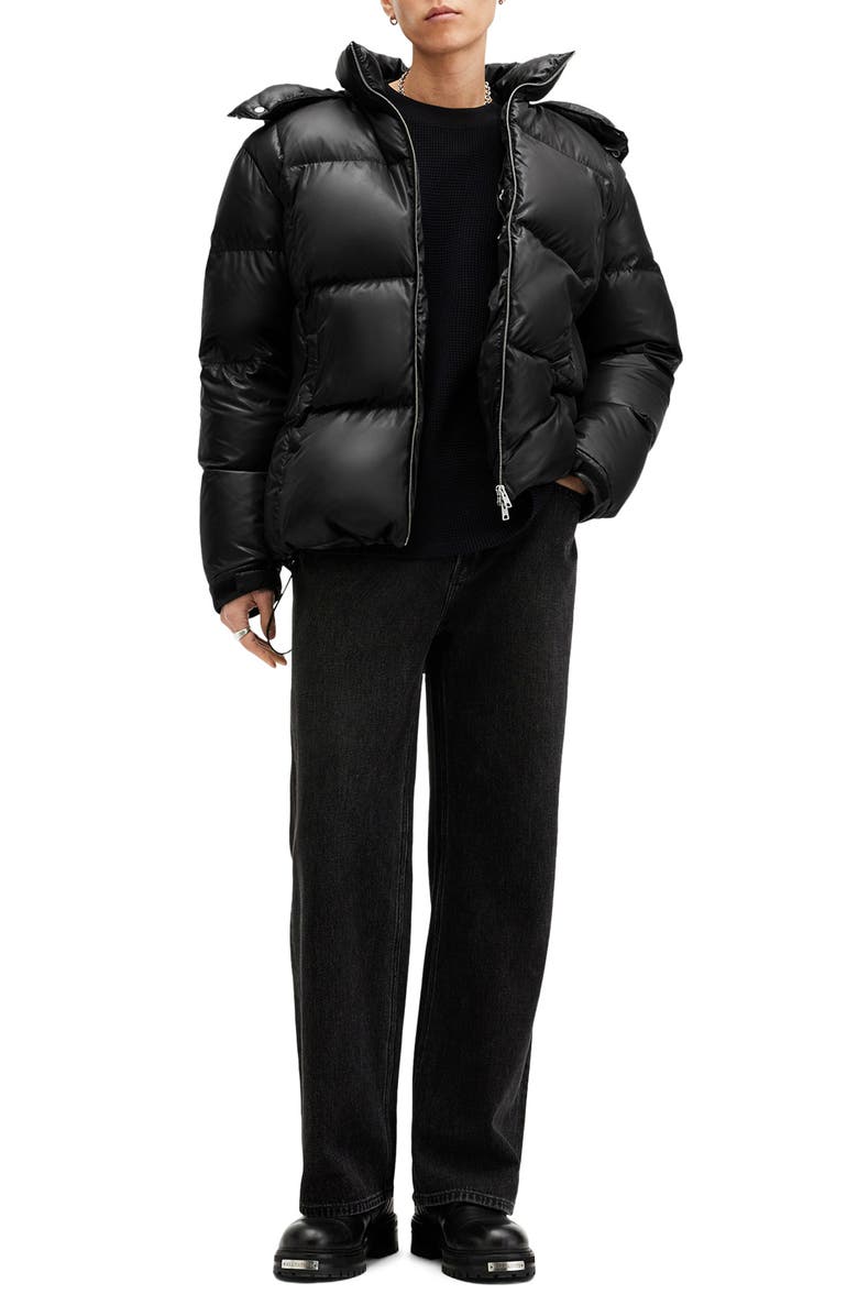 AllSaints Lupin Puffer Jacket, Alternate, color,
