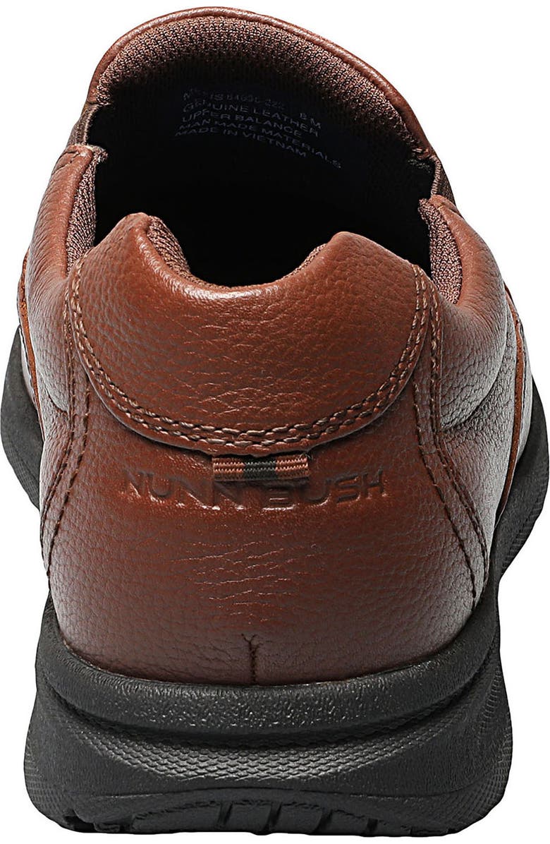 NUNN BUSH Cam Moc Toe Slip-On, Alternate, color, Cognac Tumble