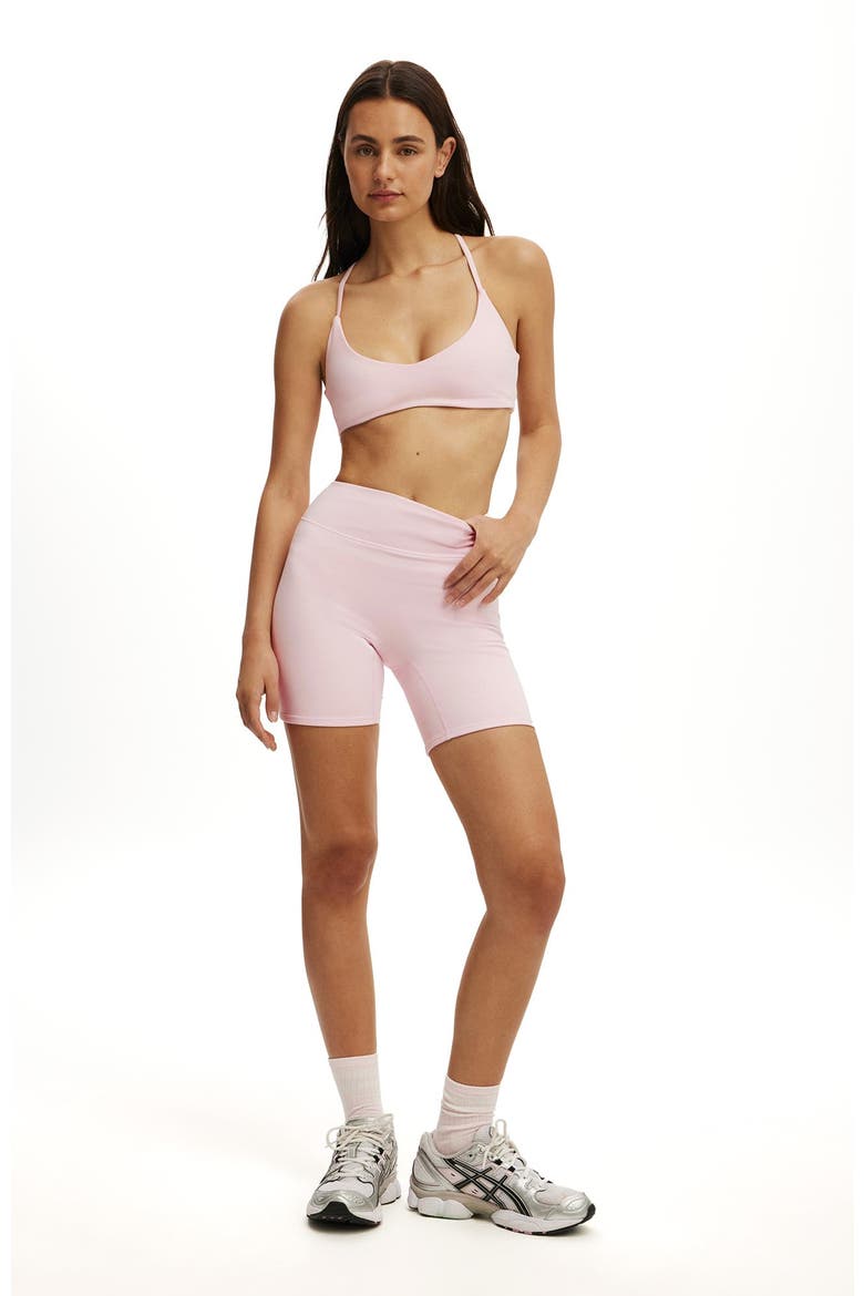 Women's Active Ultra Soft Contour Bike Short, Main, color, Cherry Dream