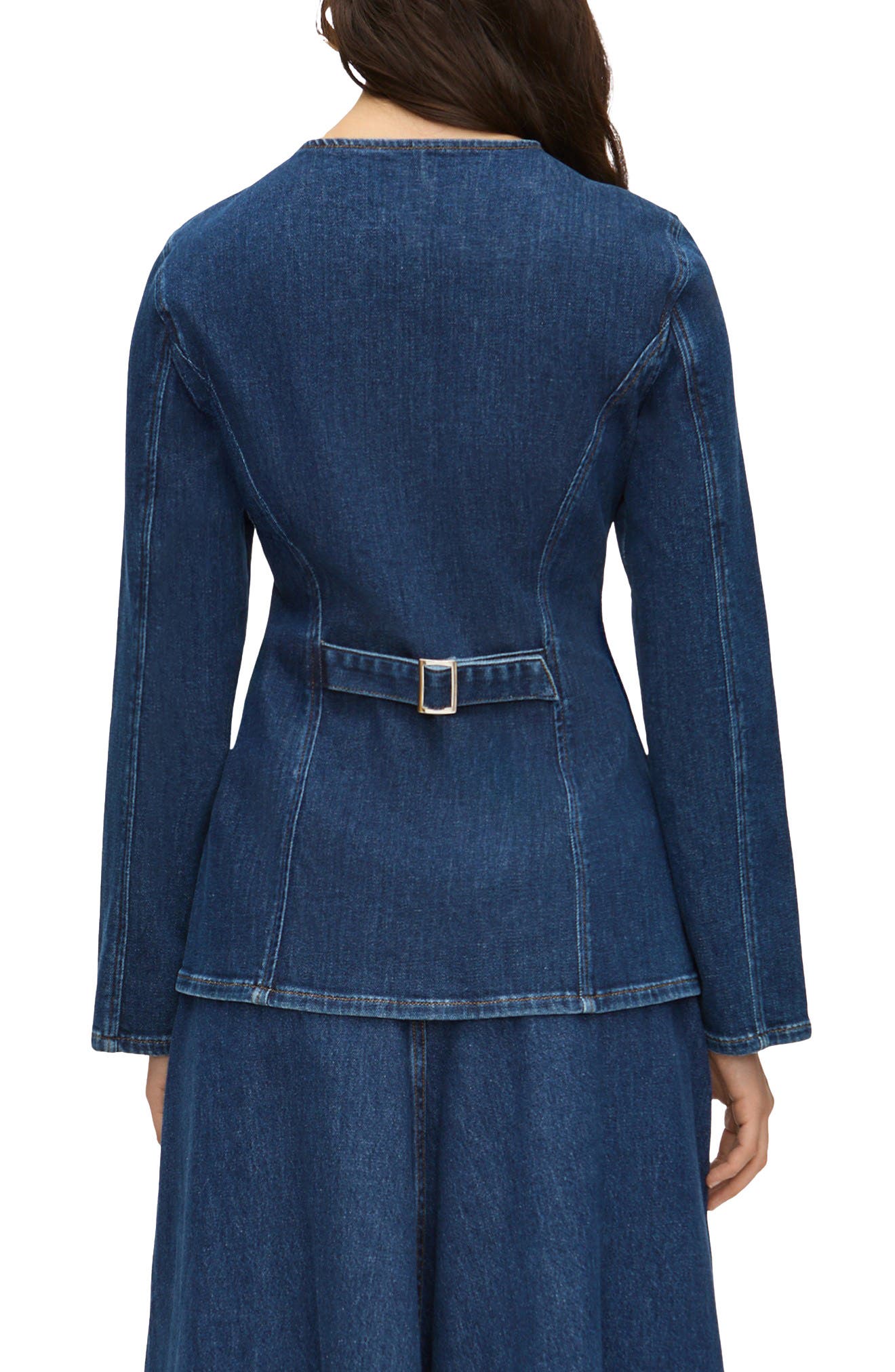 Daphne Denim Blazer - image 2