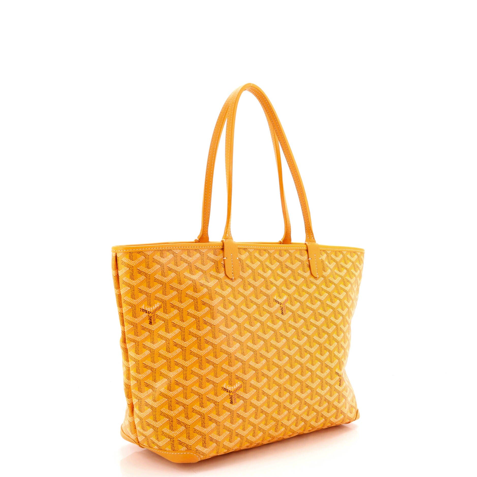 Artois Tote Coated Canvas PM, Alternate, color, Yellow