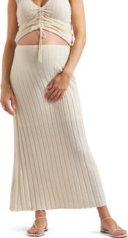 Ripe Maternity Charli Rib Knit Skirt