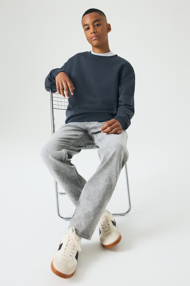Relaxed Tapered Fit Jeans, Alternate, color, Washed denim gray