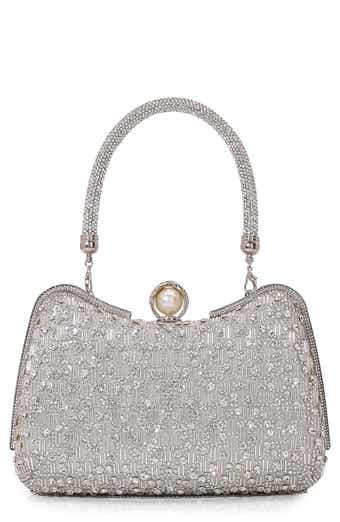 BERNESS Rhinestone Embellished Handbag