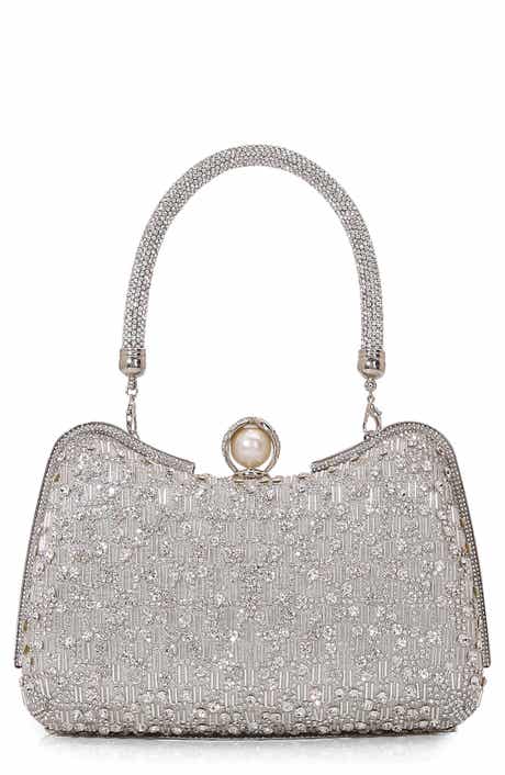 BERNESS Rhinestone Embellished Handbag