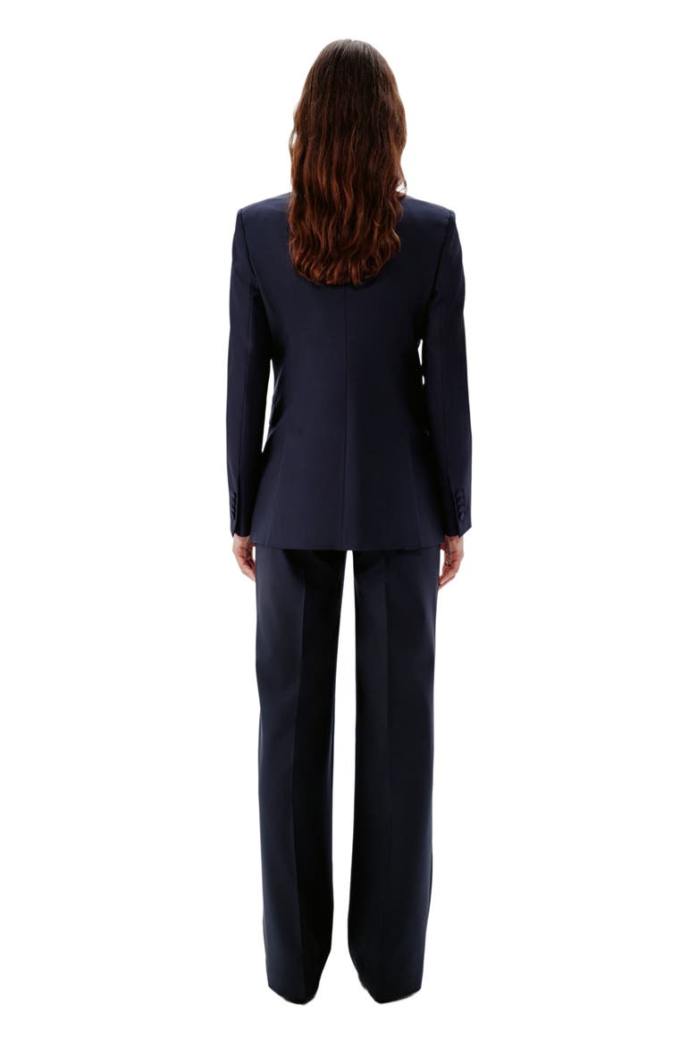 DOUBLE BREASTED JACKET, Alternate, color, NAVY