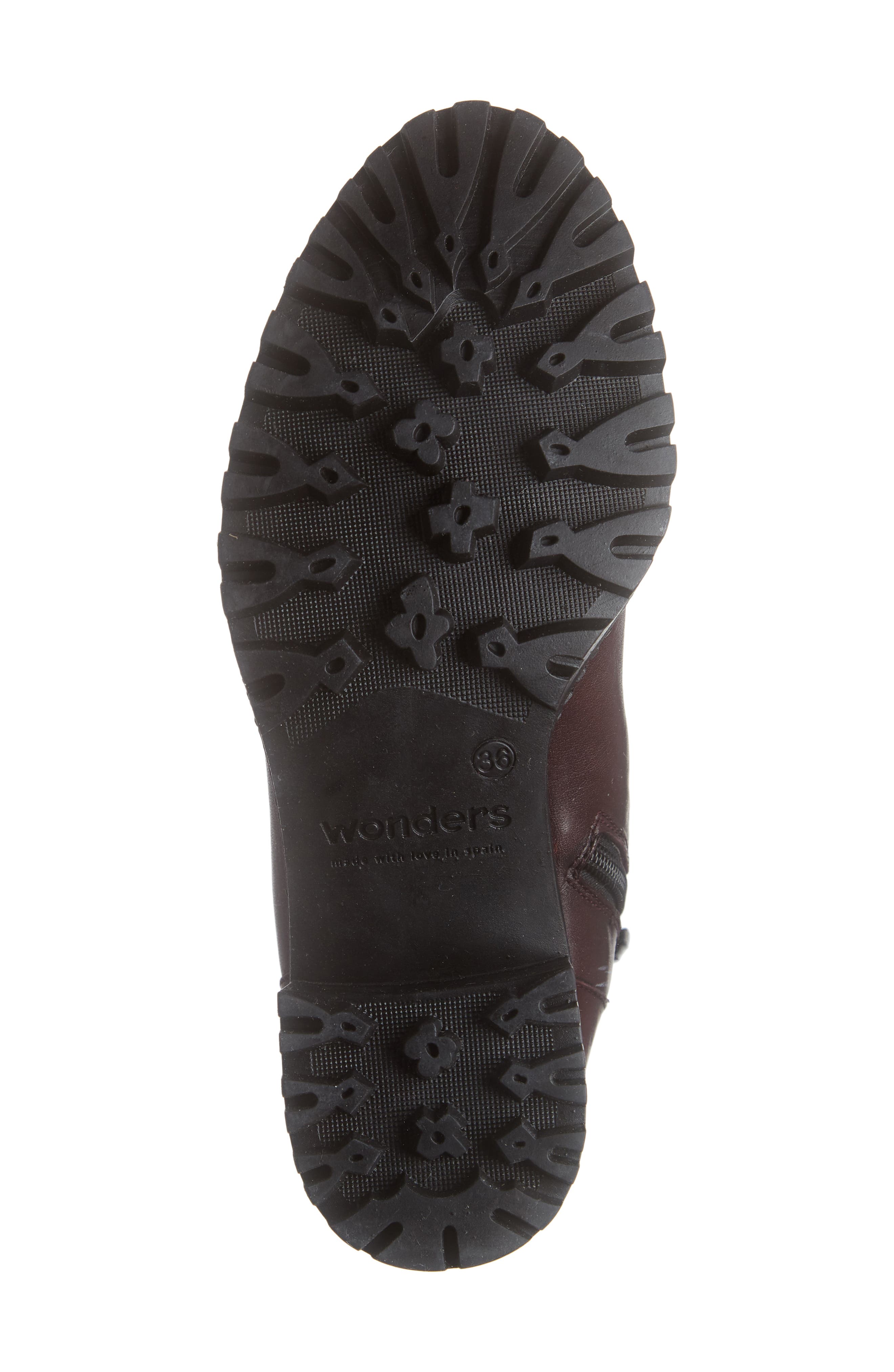 Wonders Waterproof Lug Sole Bootie, Alternate, color, 