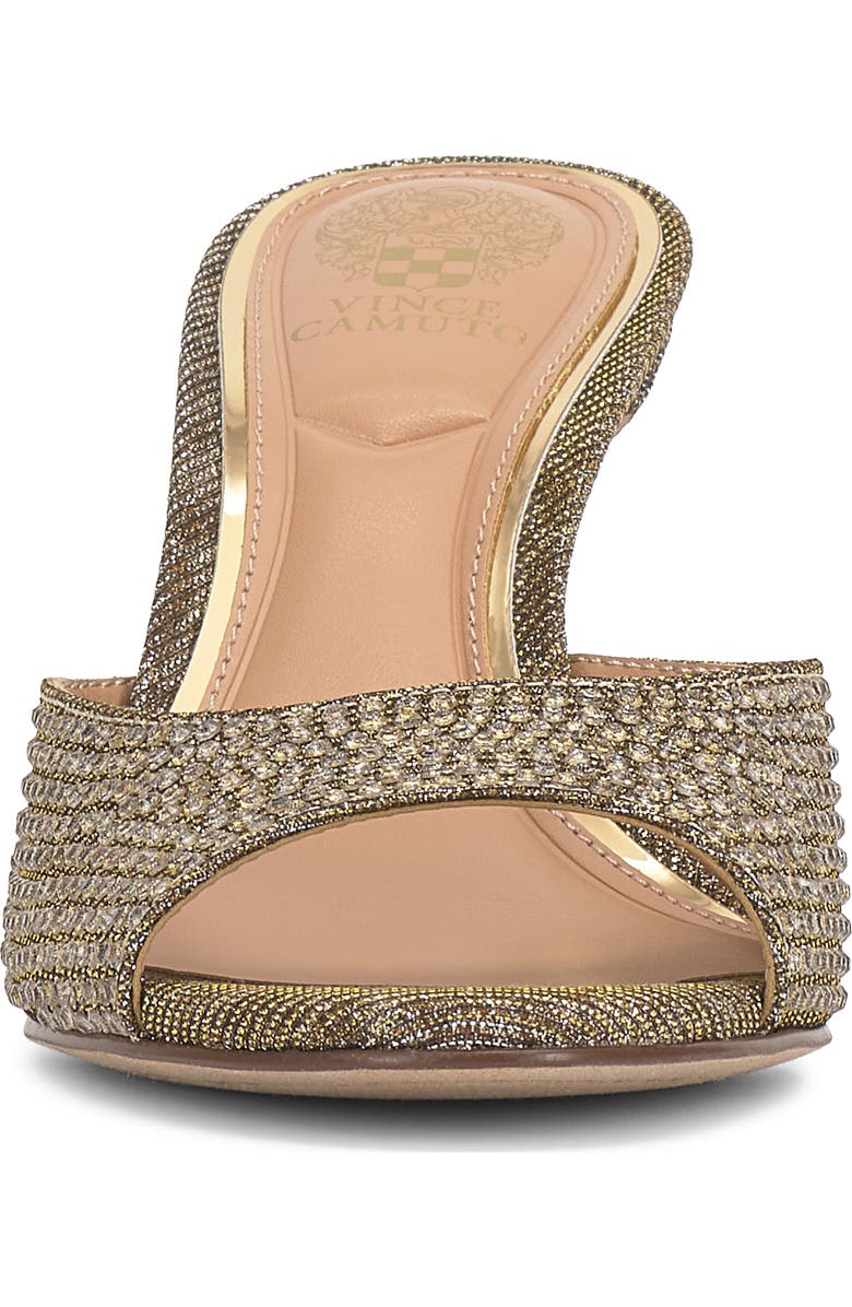 Vince Camuto Prynn Crystal Sandal, Alternate, color, Light Bronze